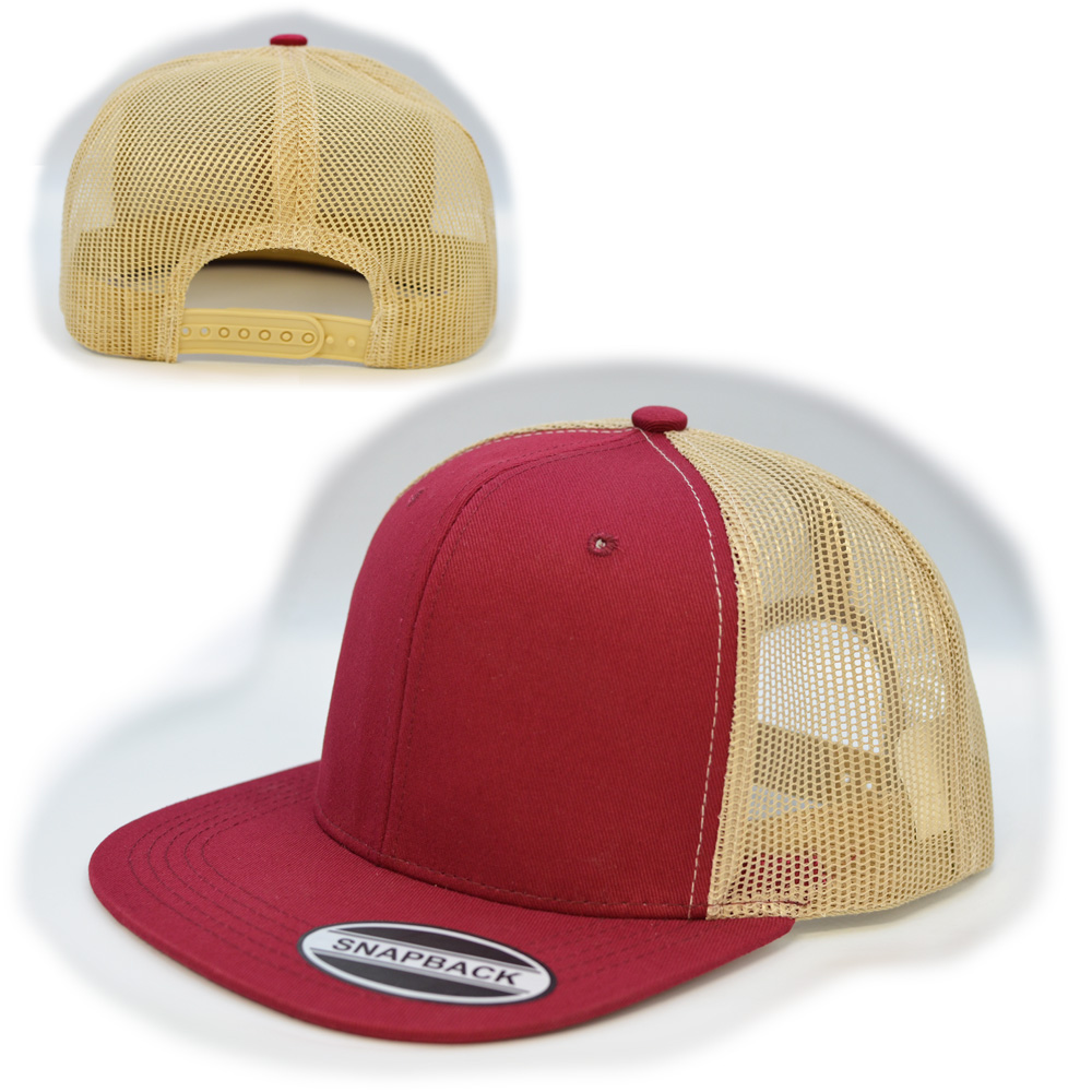 Snapback Dark Red Khaki Snapback Dark Red Khaki
